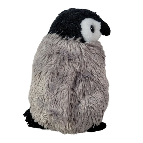 2/$15 Douglas Realistic Penguin Plush Chick Cuddles Gray Black 6.5" 2017 #3787 - Picture 5 of 10